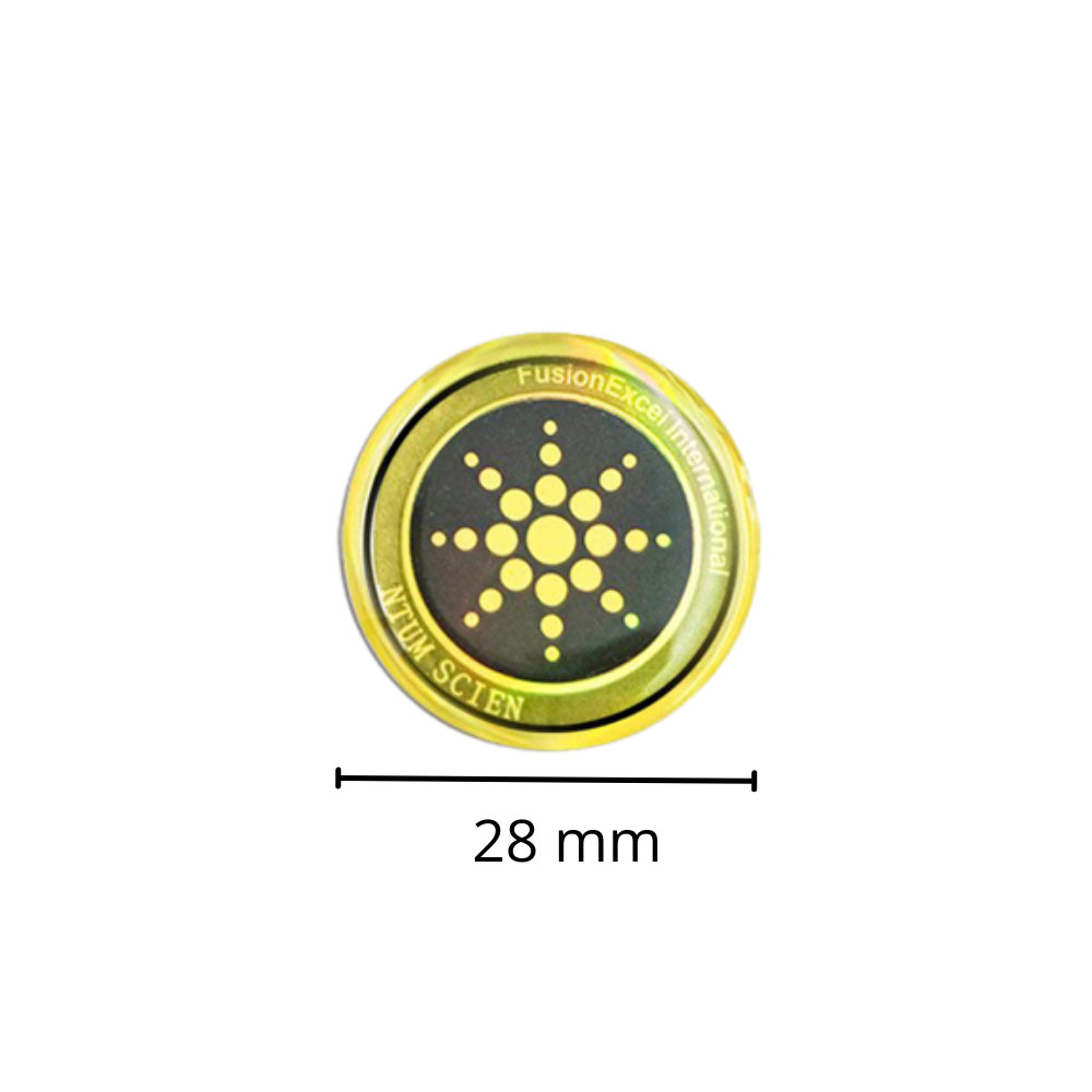 Pakke med 6 anti-stråling klistremerker - Ozerty