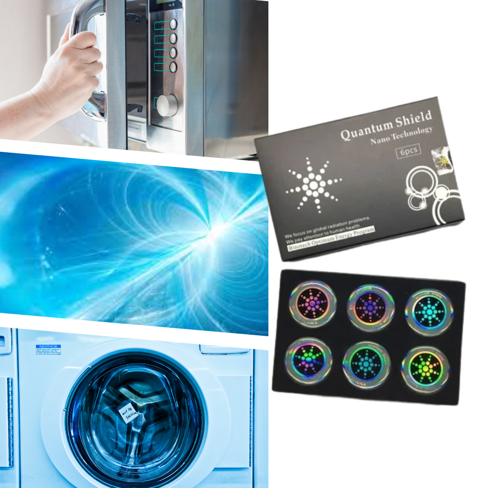 Pakke med 6 anti-stråling klistremerker - Ozerty