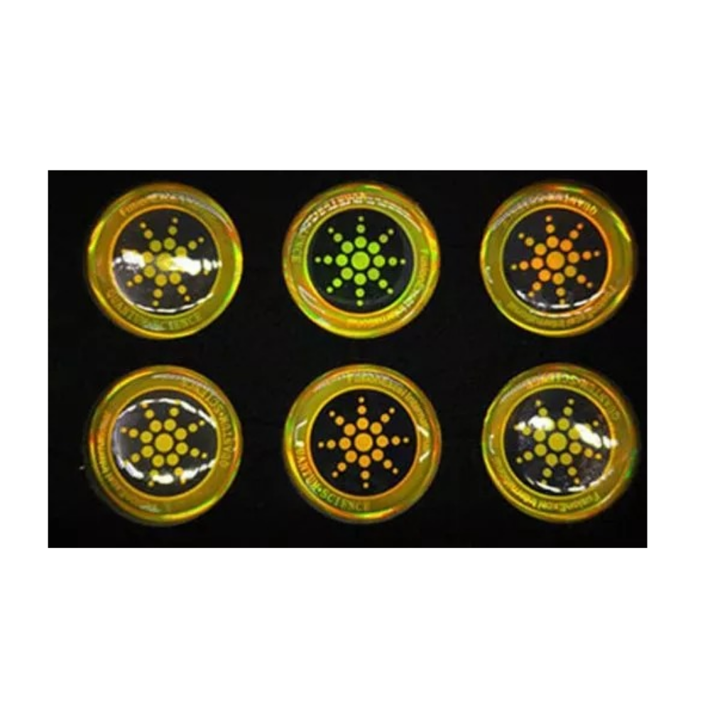 Pakke med 6 anti-stråling klistremerker - Ozerty