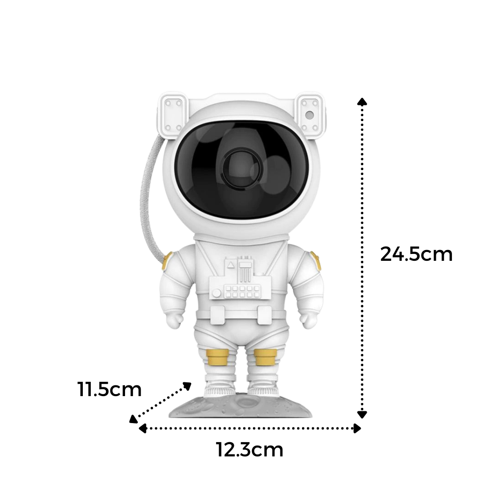Astronaut projektor nattlampe  - Ozerty