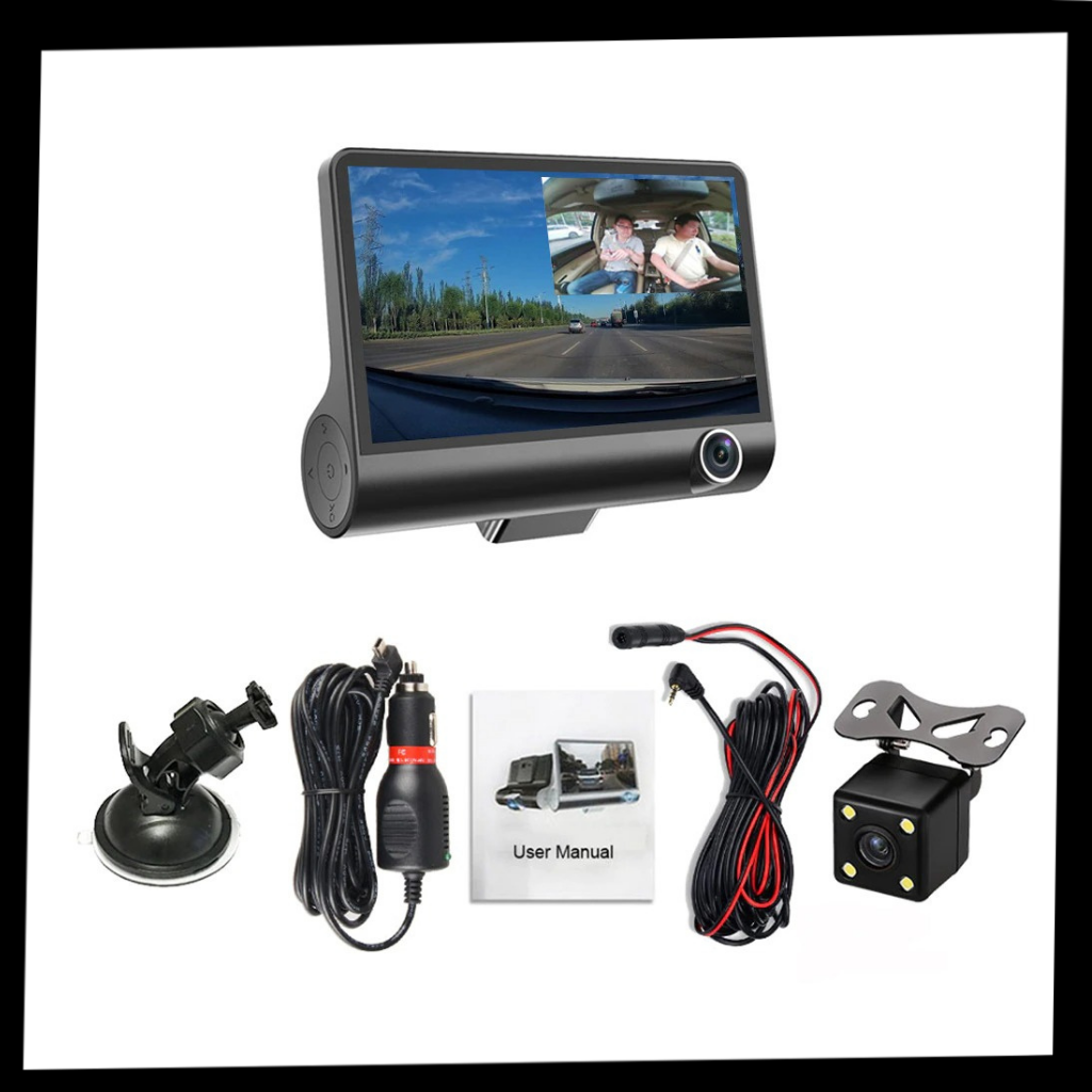 Full HD bil DVR Dashcam kamera - Ozerty