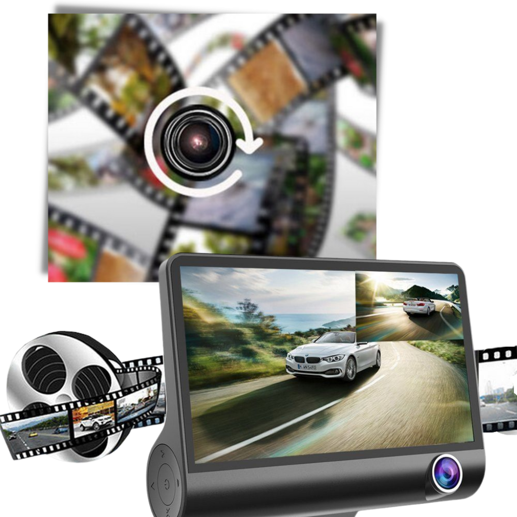 Full HD bil DVR Dashcam kamera - Ozerty