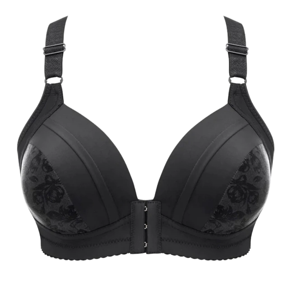 Wireless push-up bra