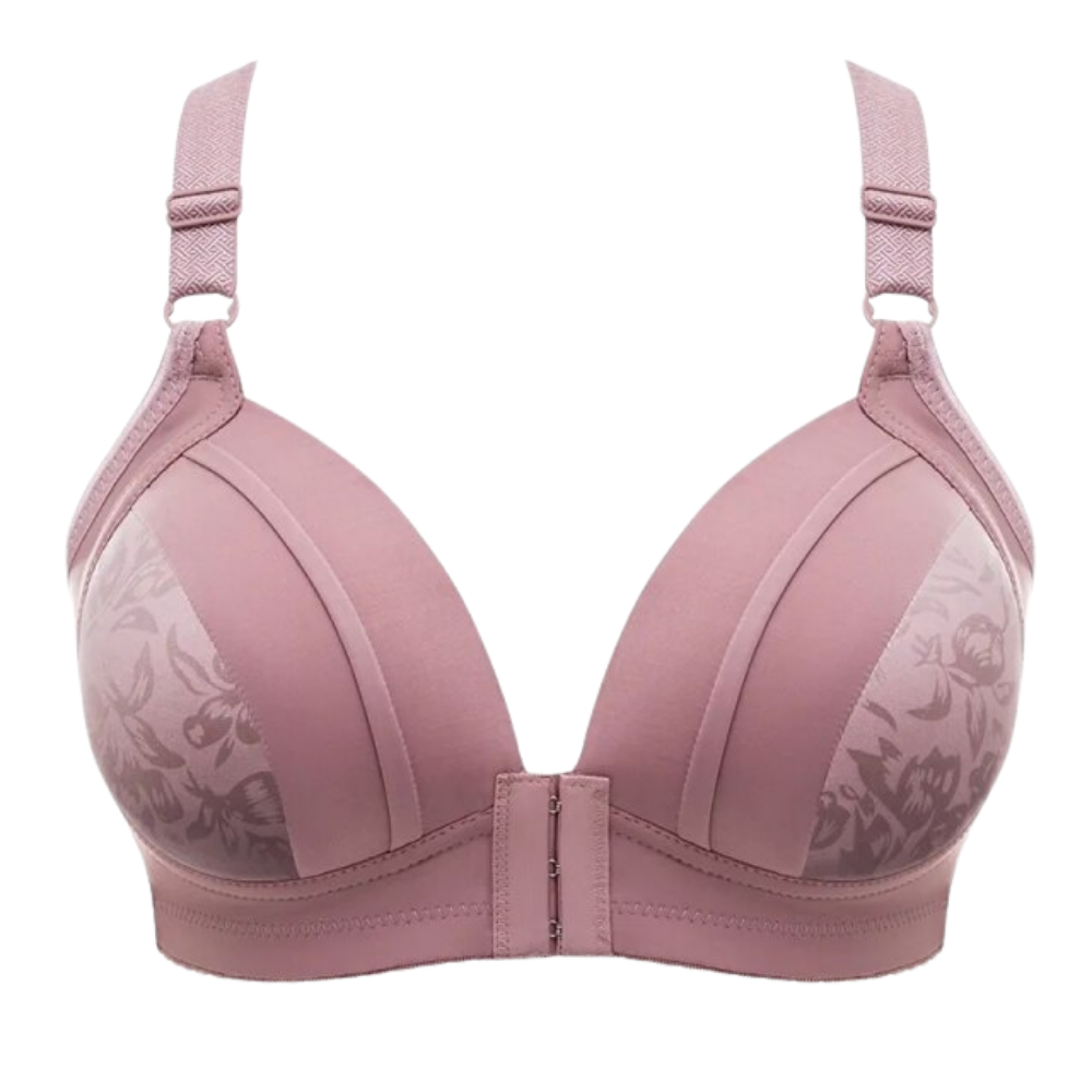 Wireless push-up bra