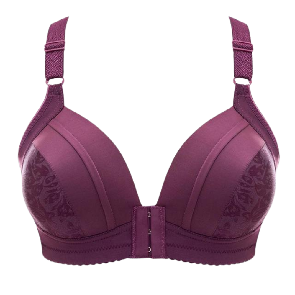 Wireless push-up bra