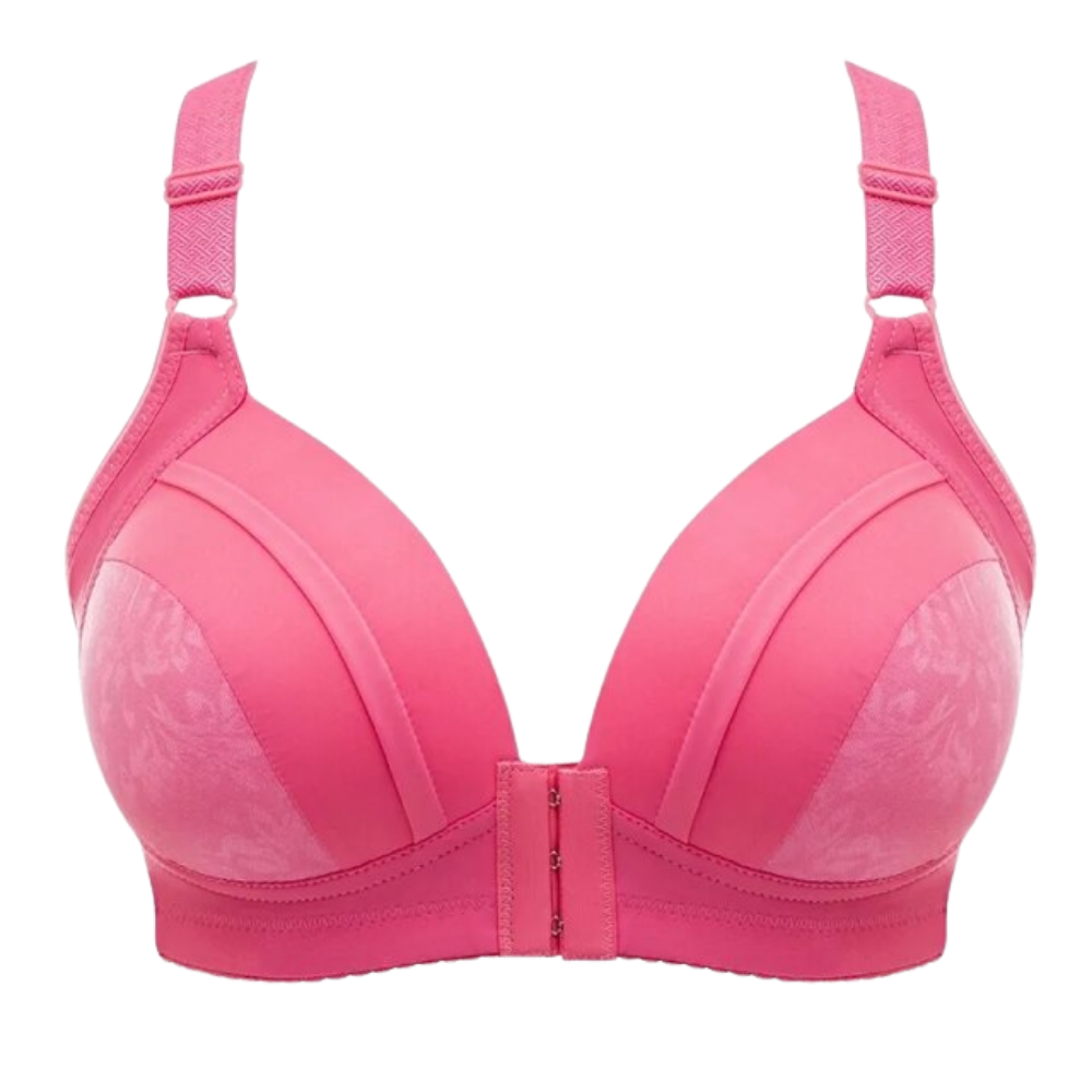 Wireless push-up bra