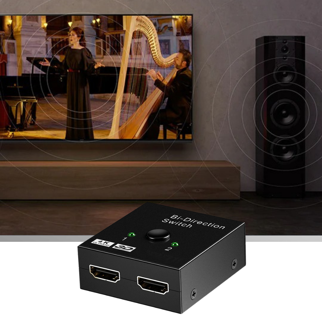 Toveis HDMI-splitter 4K - Ozerty