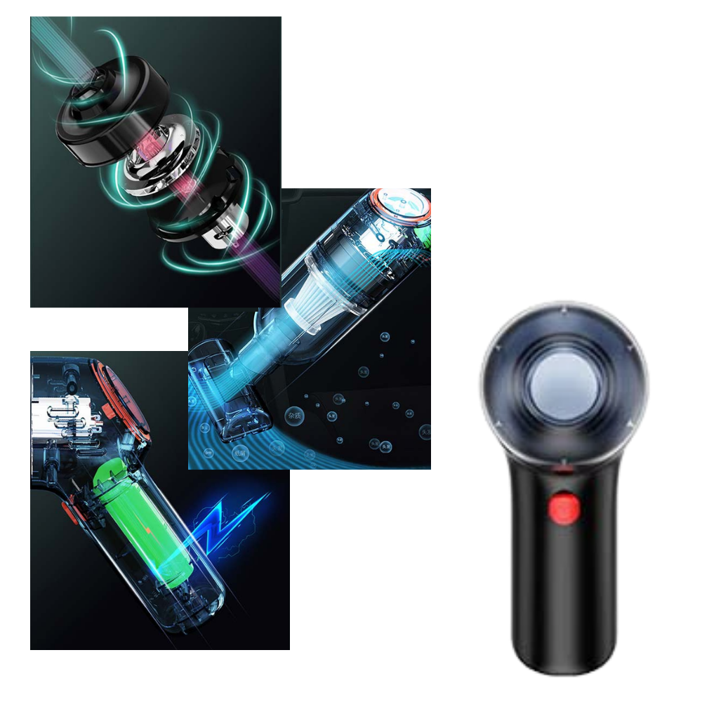 Trådløs håndholdt ministøvsuger - Ozerty