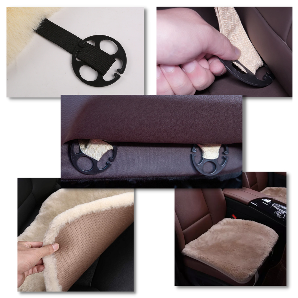 Bilsetetrekk i plysj - Ozerty