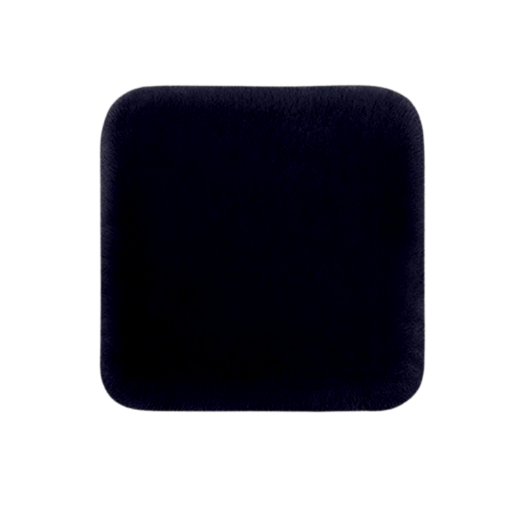 Plush car seat cover