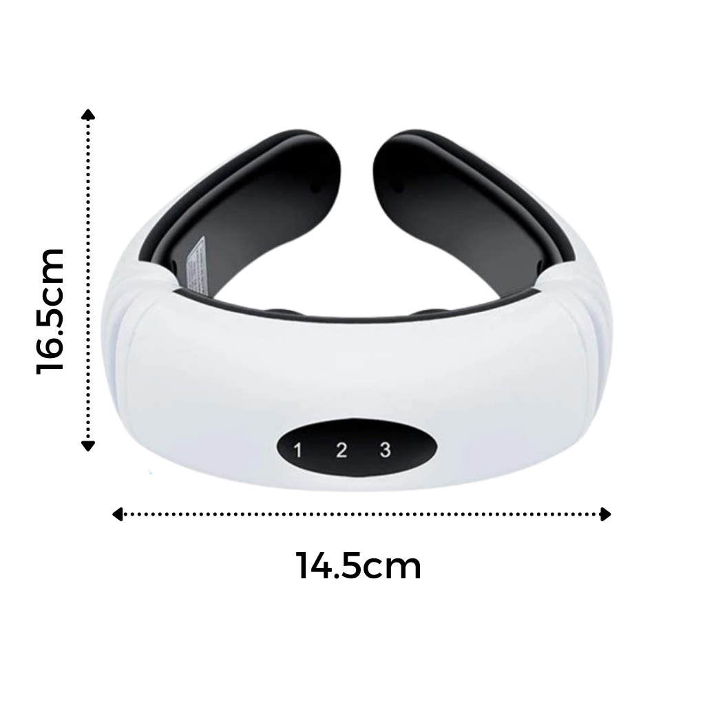 Sirkulær nakkemassasjer med infrarød oppvarming - Ozerty