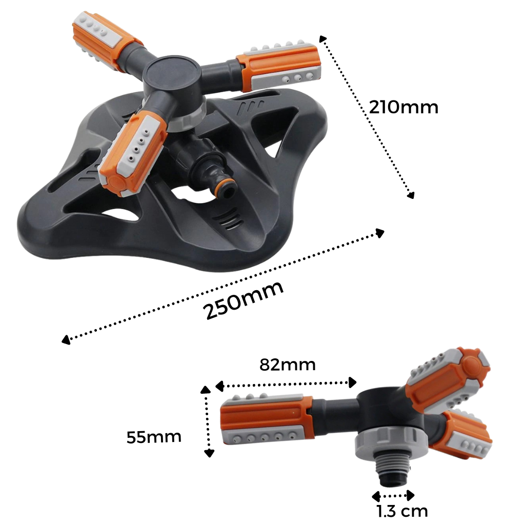 Justerbar 360° sprinklerenhet - Ozerty