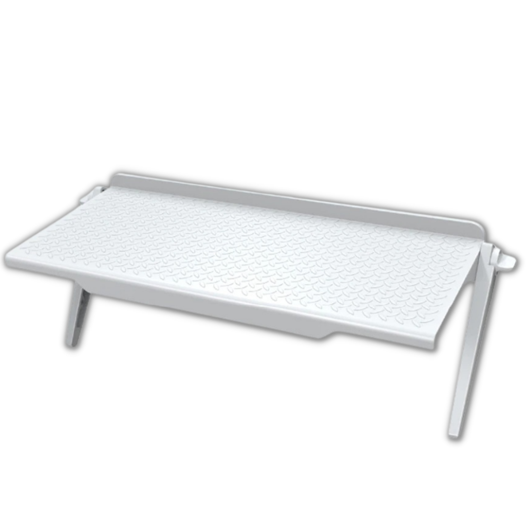 Multifunctional display shelf desk