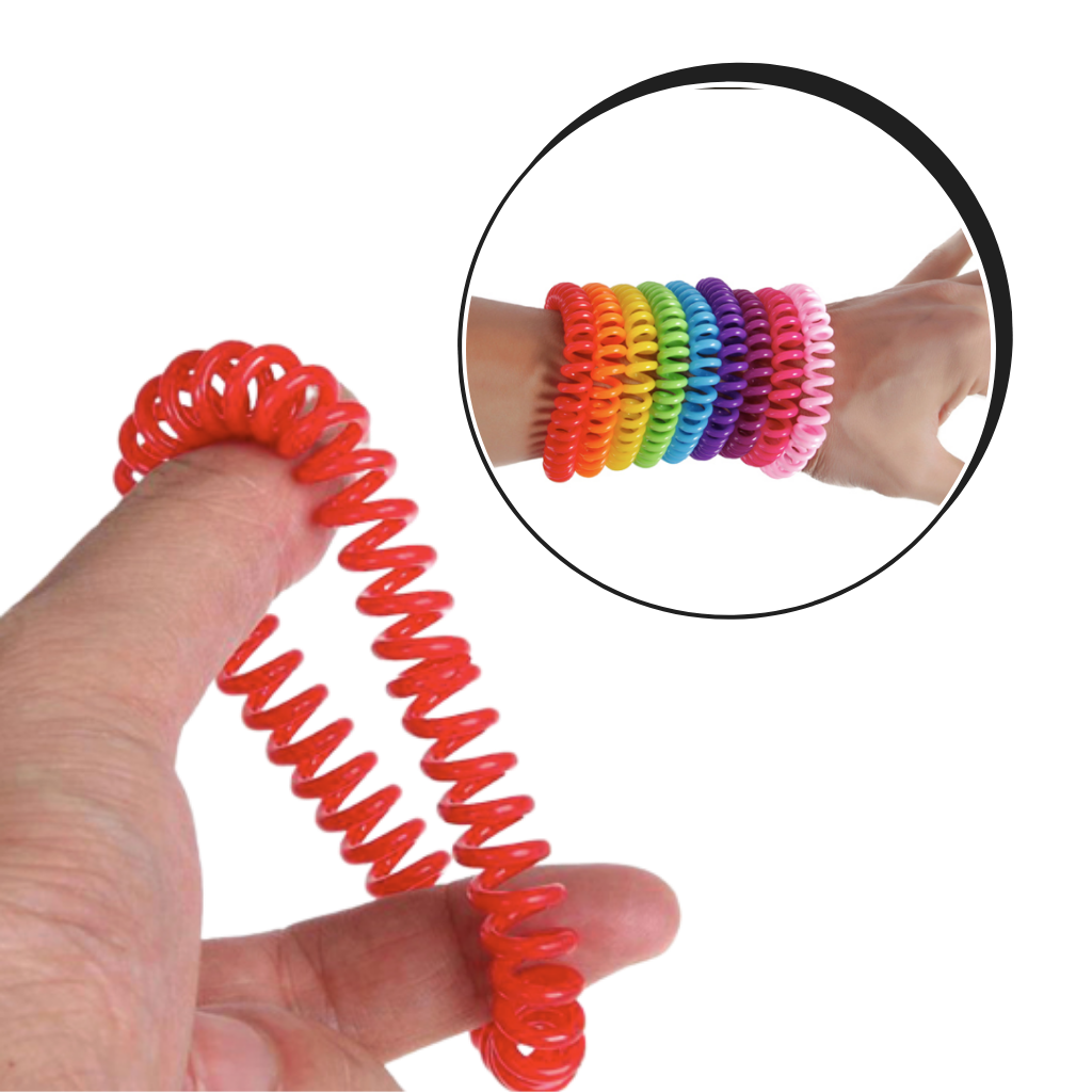 Myggavstøtende vanntette armbånd (10 stk) - Ozerty