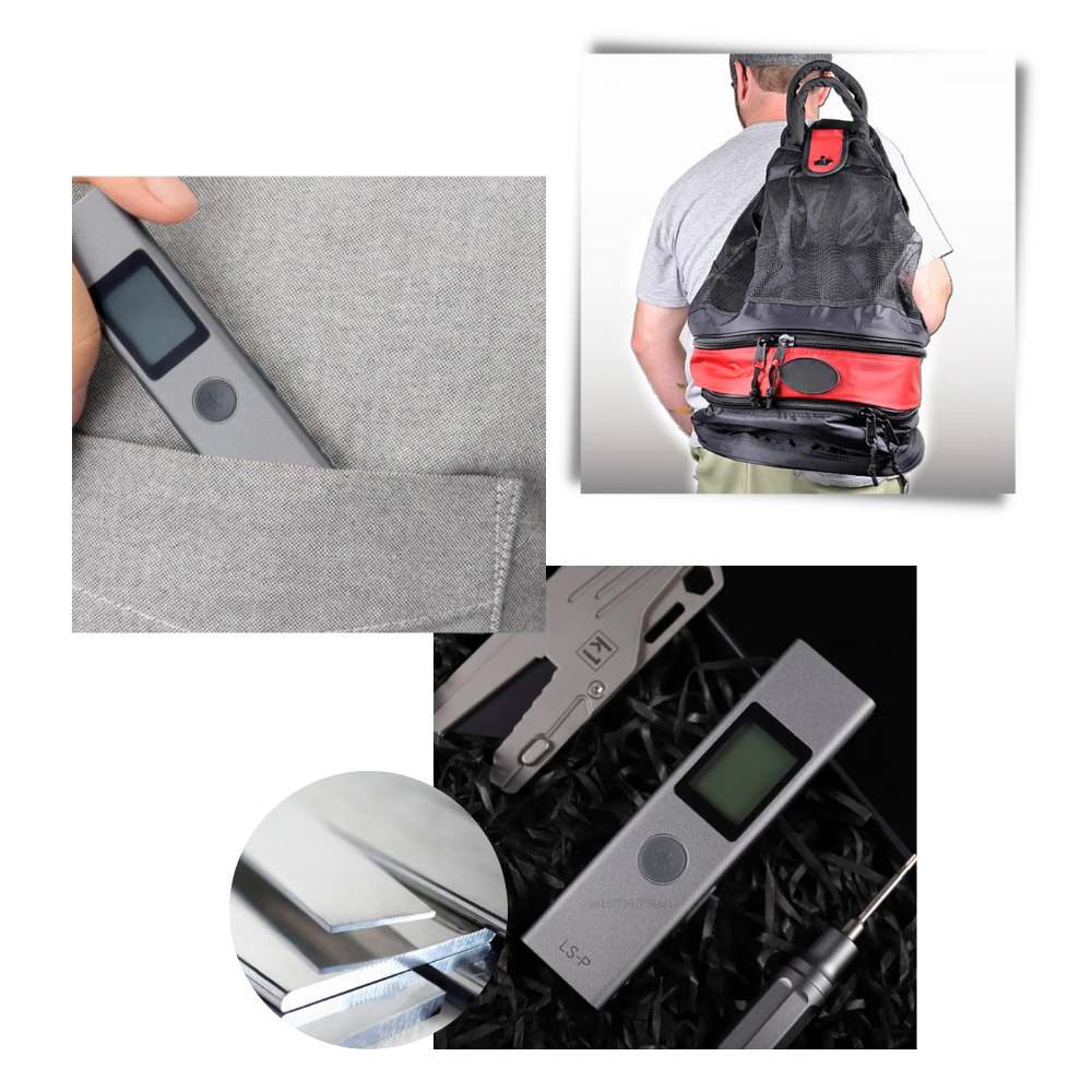 Intelligent digital avstandsmåler med laser - Ozerty