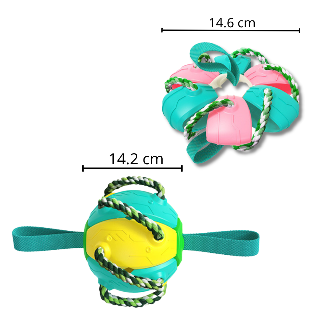 Frisbeeball hundeleke - Ozerty