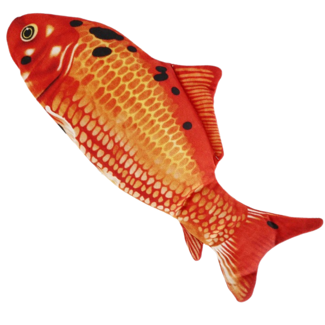 Sprellende fisk katteleke - Ozerty