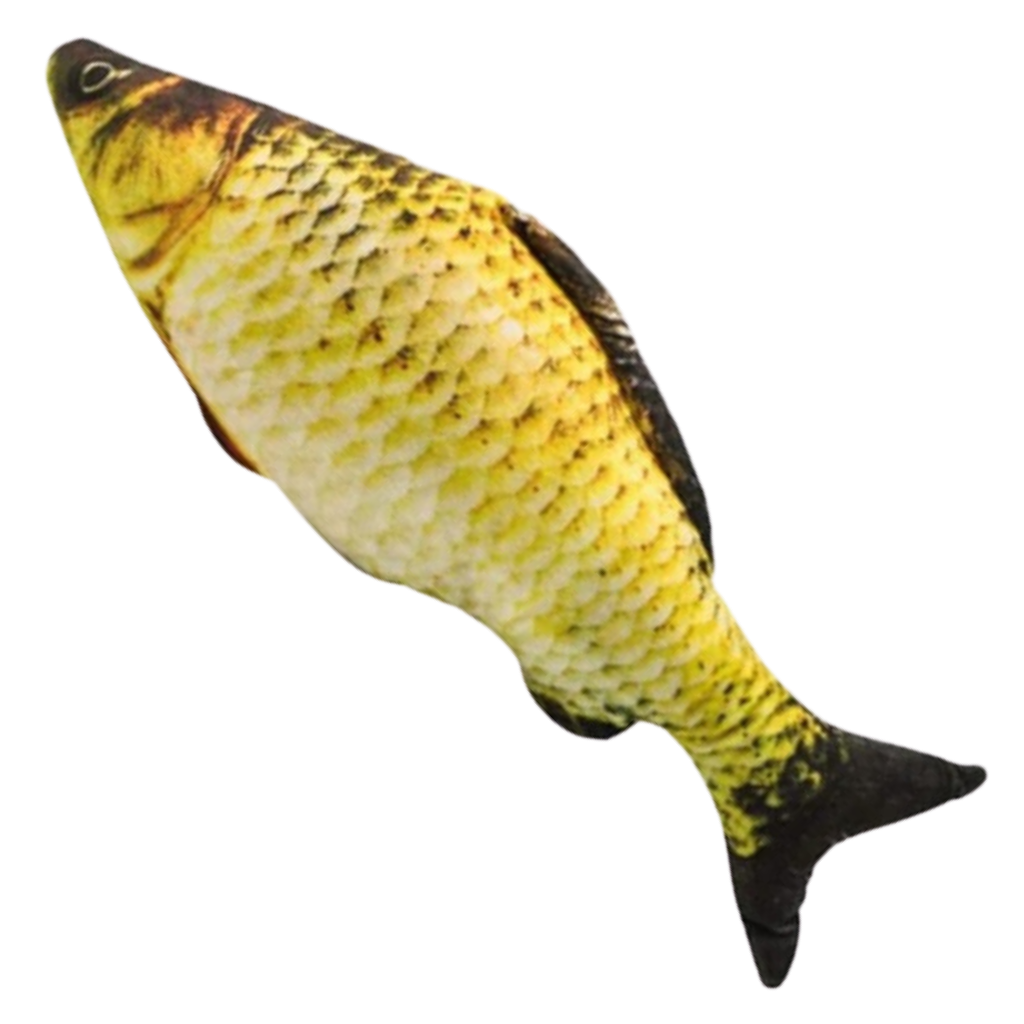 Sprellende fisk katteleke