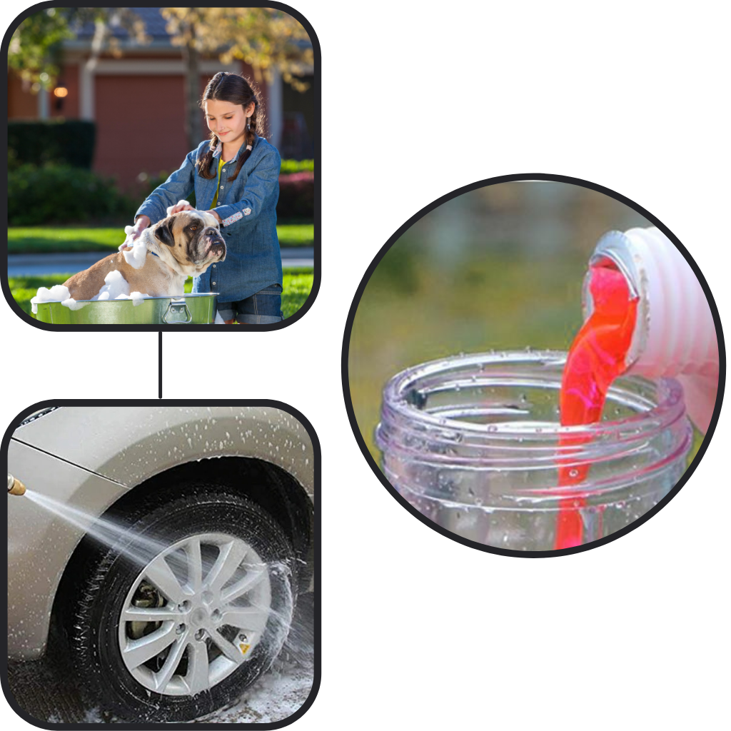 Skumflaske til Høytrykksvasker 100 ml - Ozerty