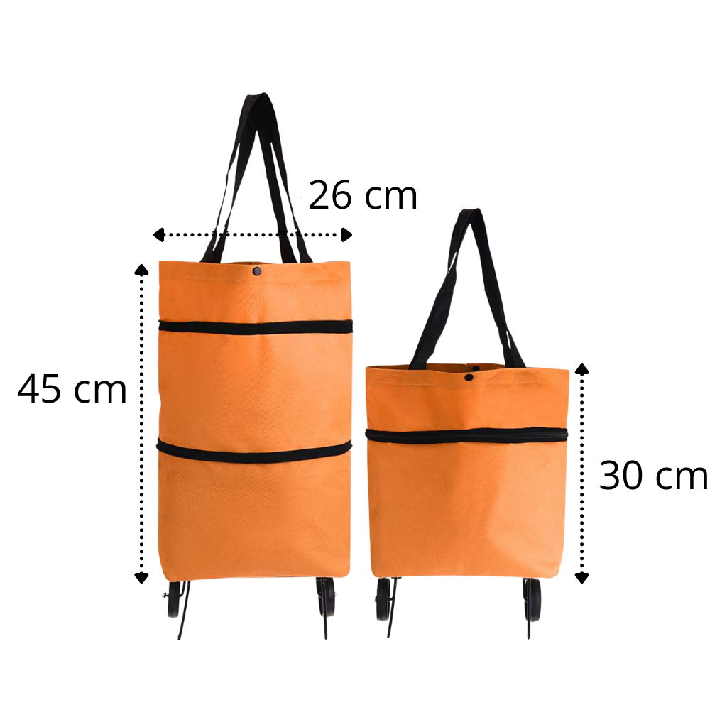 Sammenleggbar handleveske 30L - Ozerty