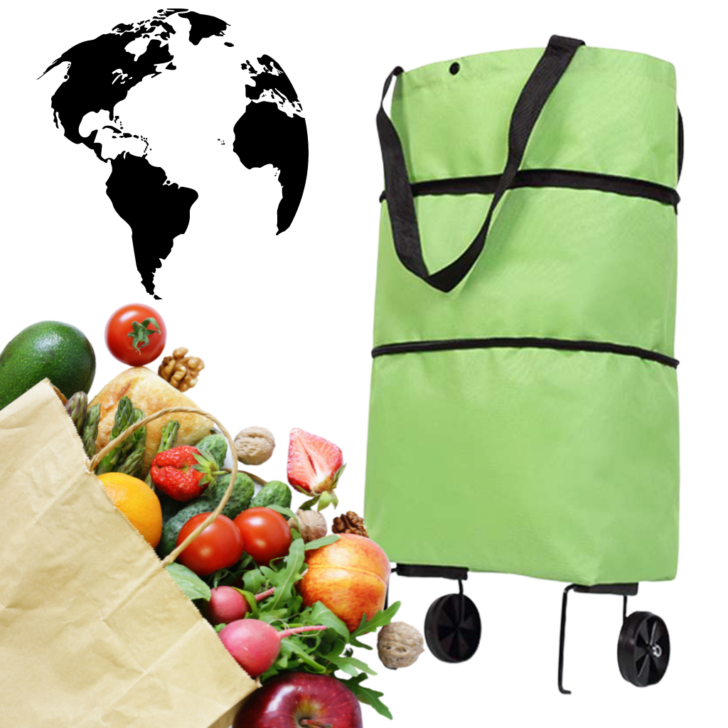 Sammenleggbar handleveske 30L - Ozerty