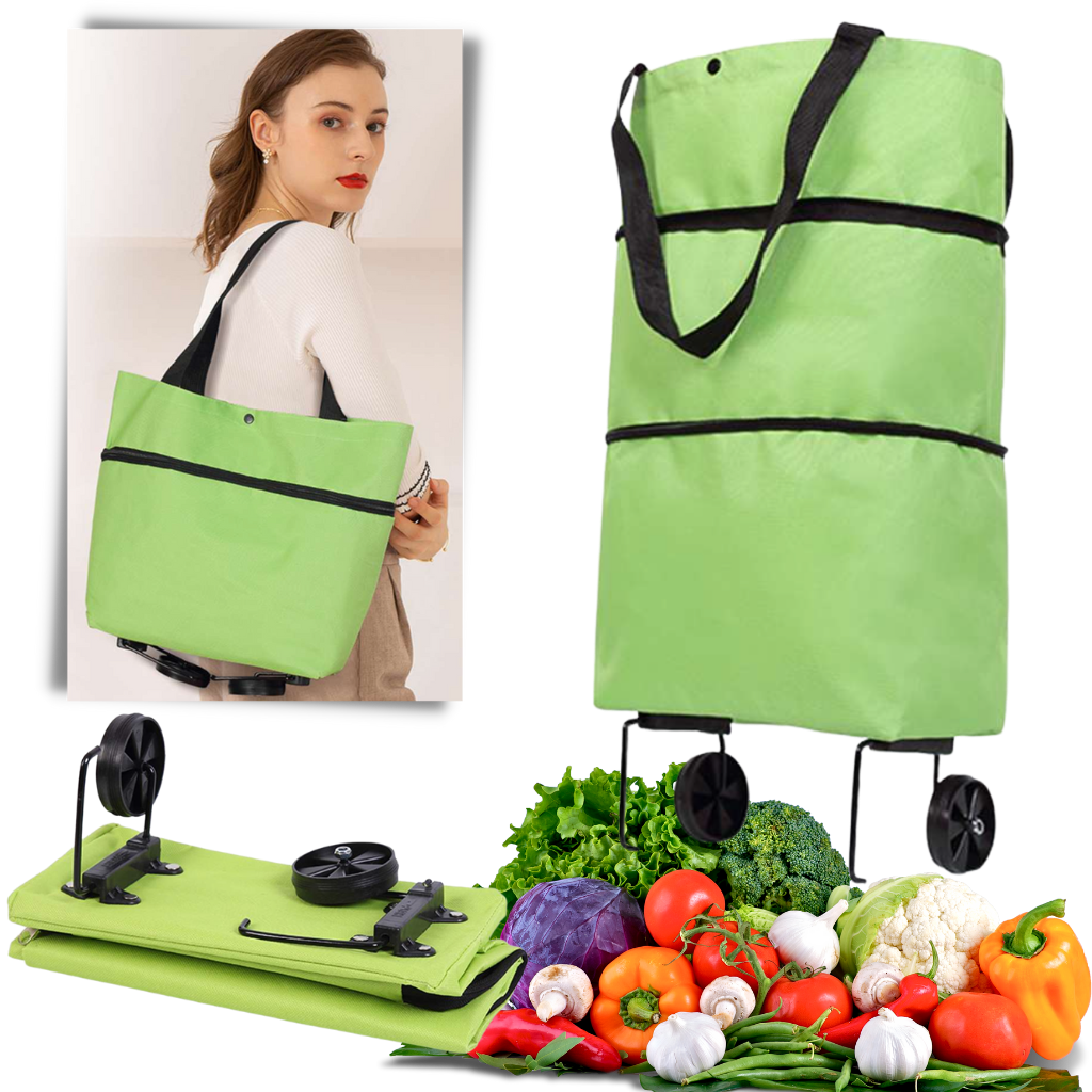Sammenleggbar handleveske 30L - Ozerty