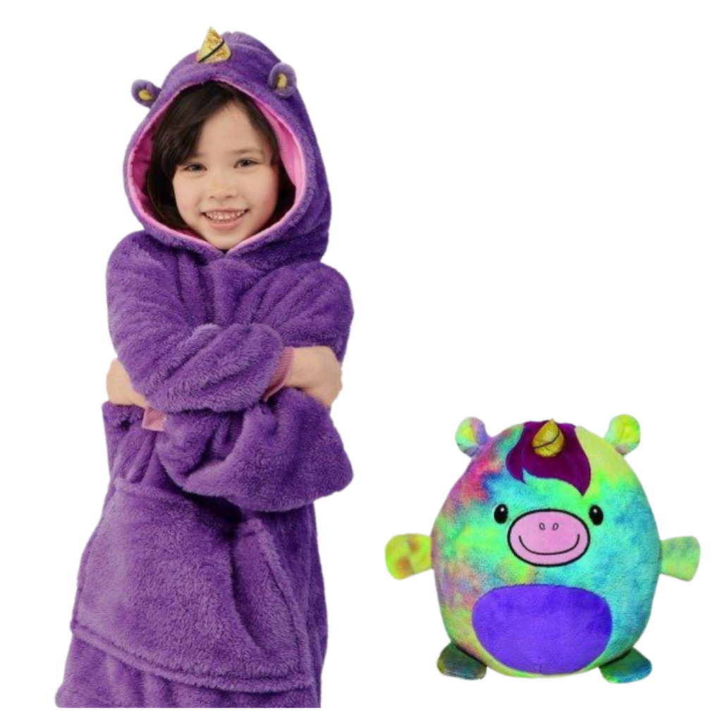 2 in 1 foldable hoodie