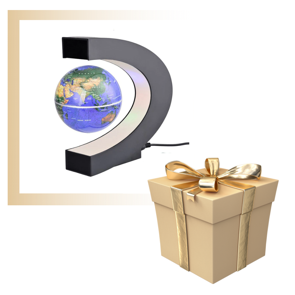 Leviterende LED magnetisk globus - Ozerty