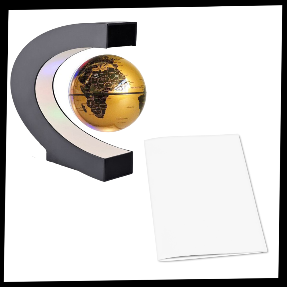 Leviterende LED magnetisk globus - Ozerty