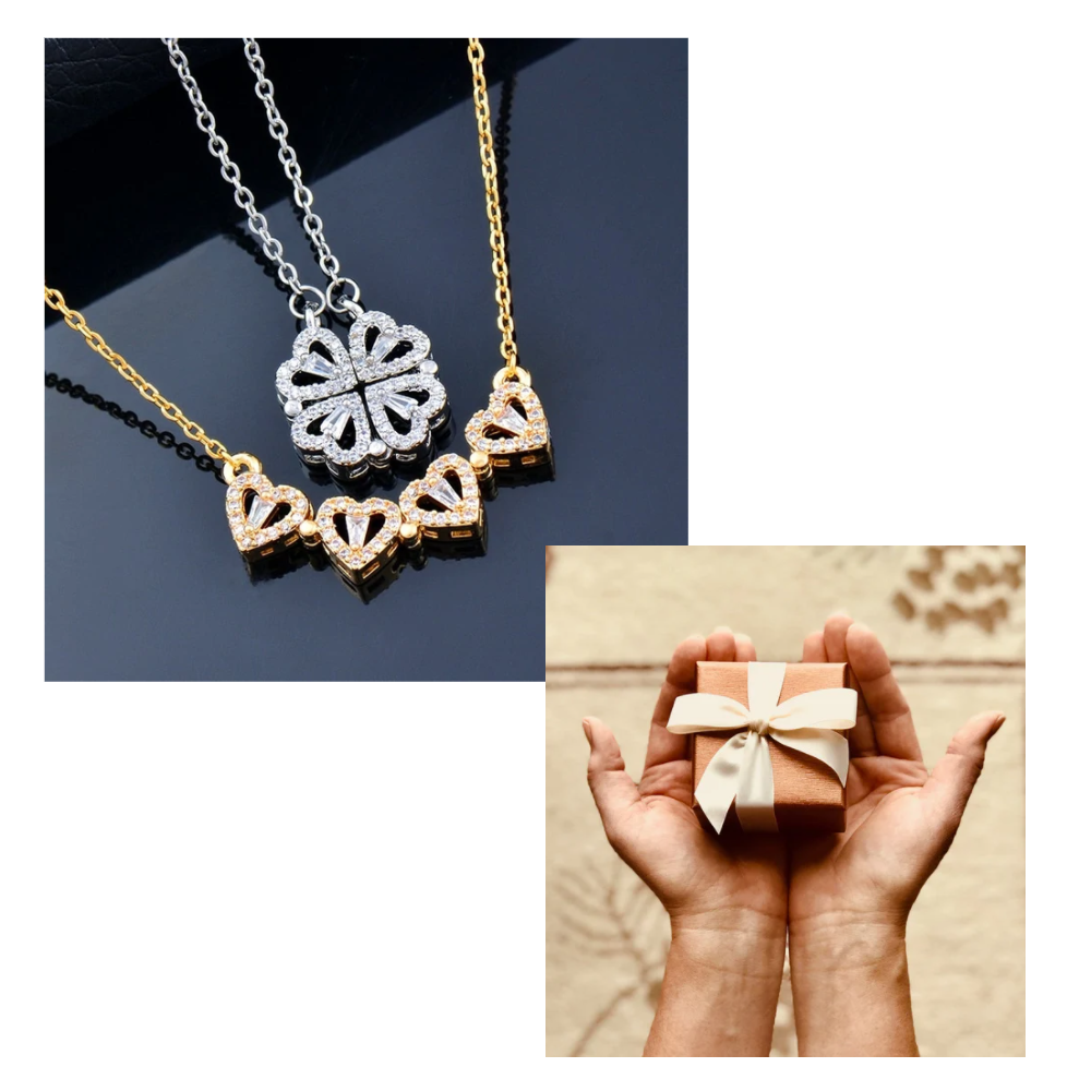 Hjerteformet halskjede - Ozerty