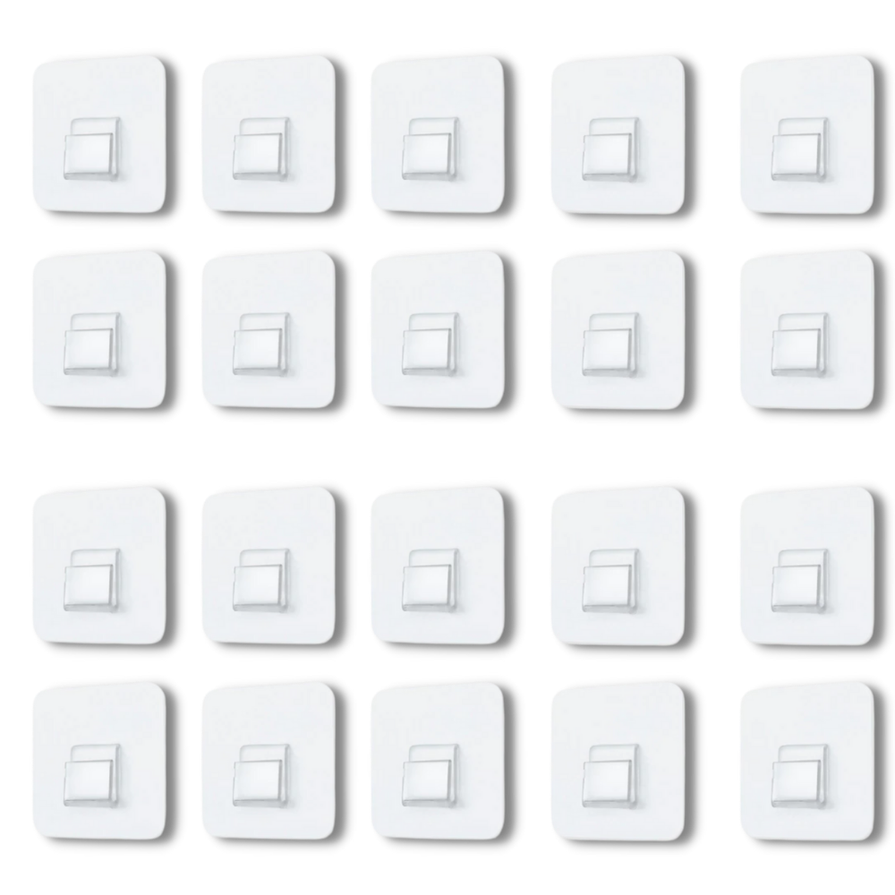 Pakke med selvklebende veggkroker - Ozerty