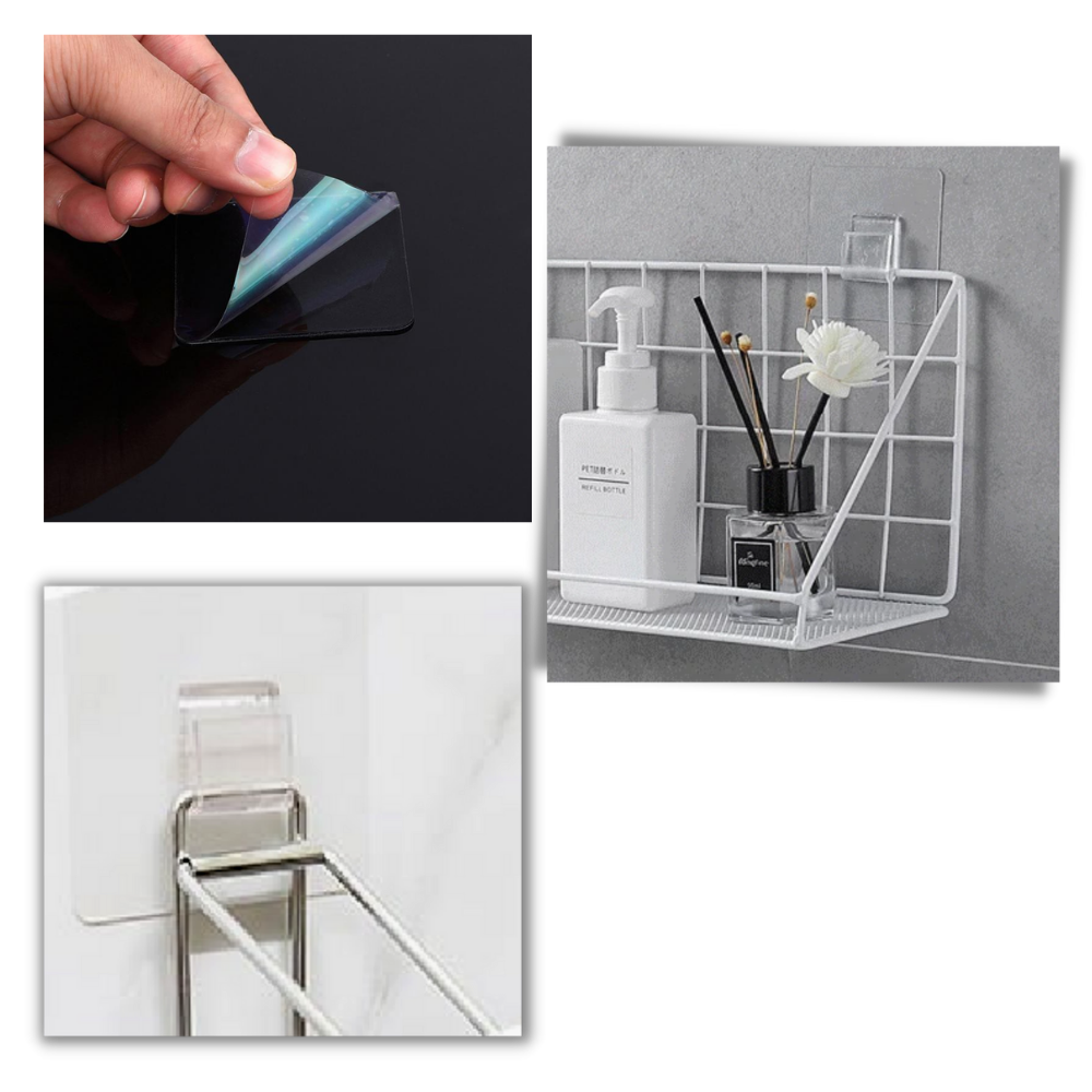 Pakke med selvklebende veggkroker - Ozerty