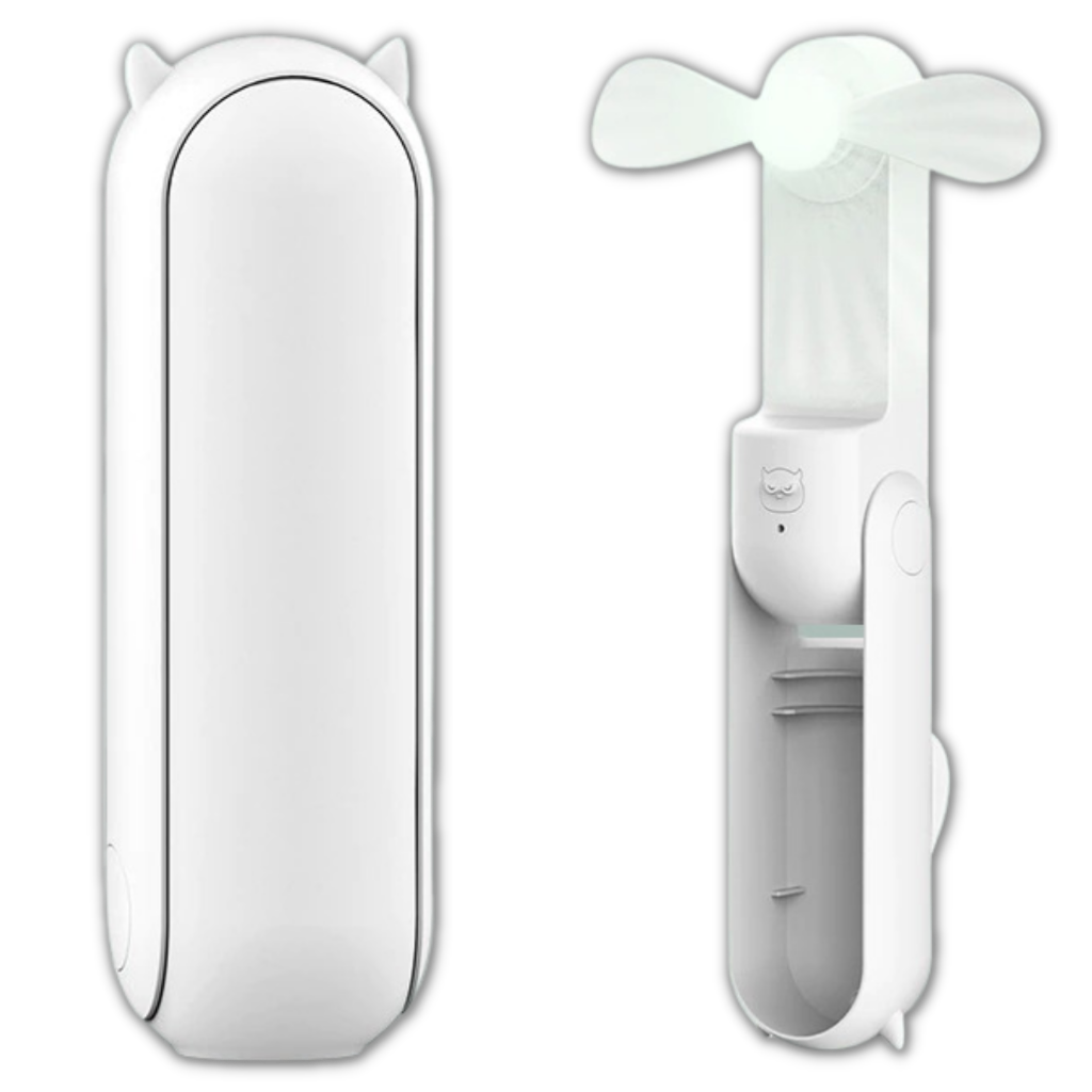 Handheld mini fan with USB