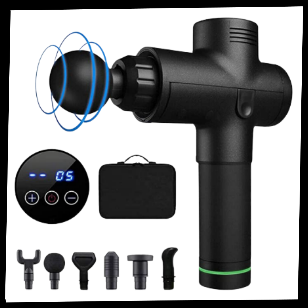 Høyhastighets vibrasjonsmassasjepistol - Ozerty