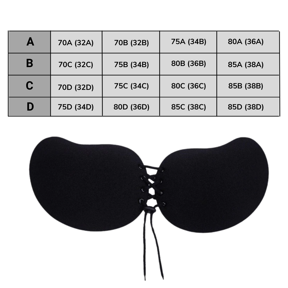 Usynlig Push-Up BH  - Ozerty