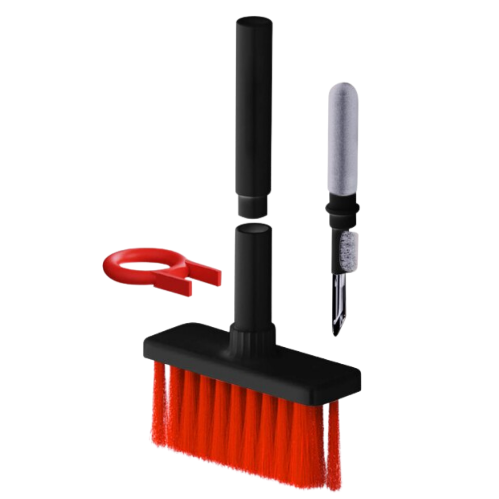 5-in-1 keyboard and earphone cleaner