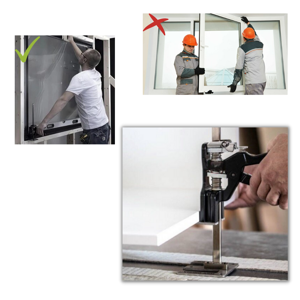 Arbeidsbesparende dørjack - Ozerty