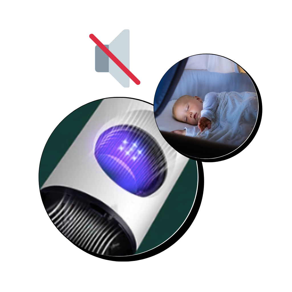 LED-lys myggdrepende lampe - Ozerty