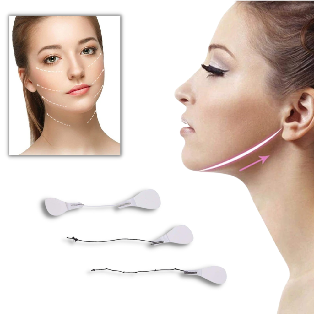 Usynlige ansiktsløftende klistremerker  - Ozerty