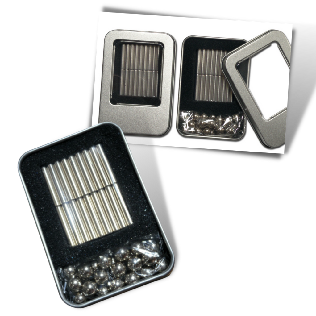 Magnetisk konstruksjon pinne og kule - Ozerty