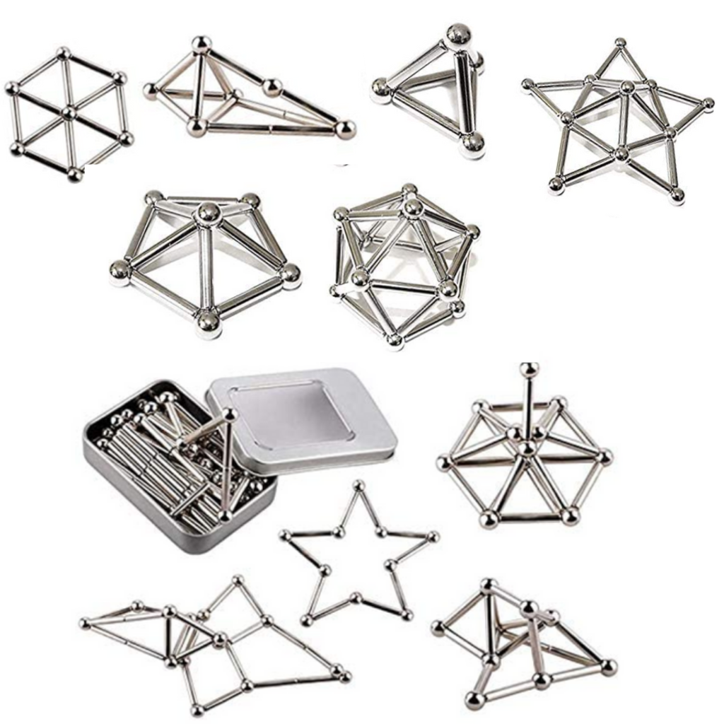 Magnetisk konstruksjon pinne og kule - Ozerty