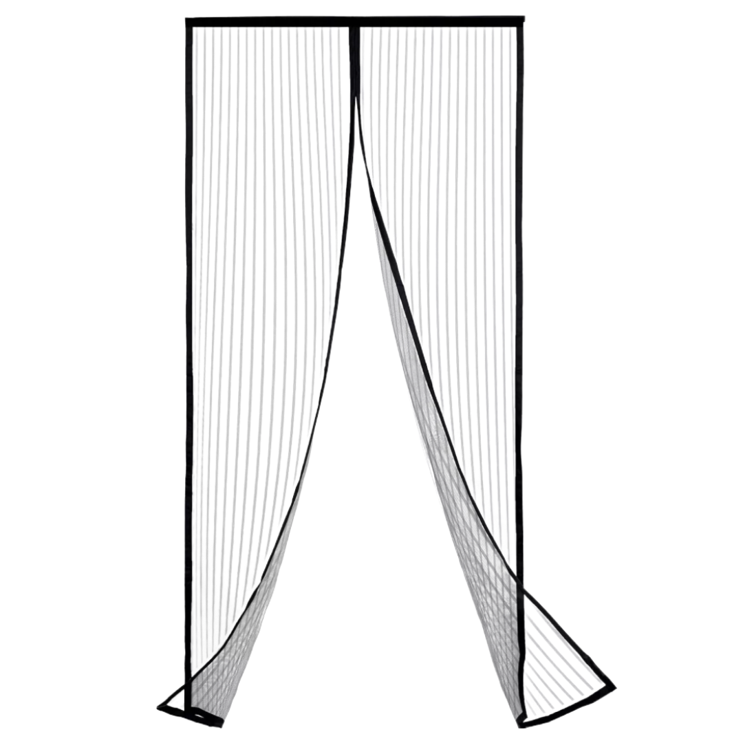 Magnetisk myggnett til dør - Ozerty