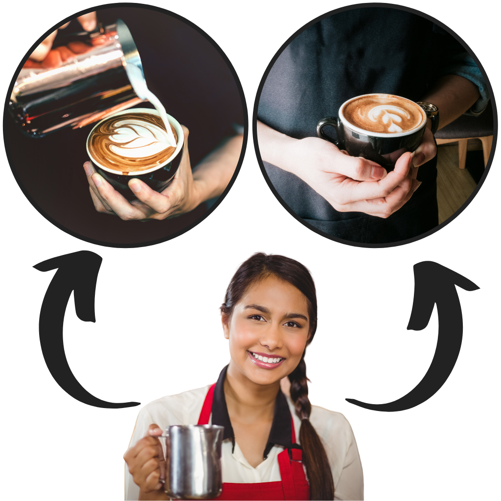 Melkeskummer kanne i rustfritt stål 100 ml - Ozerty