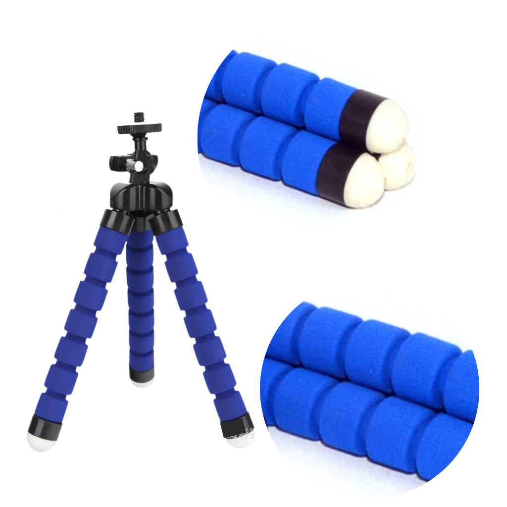 Mini fleksibelt telefonstativ  - Ozerty