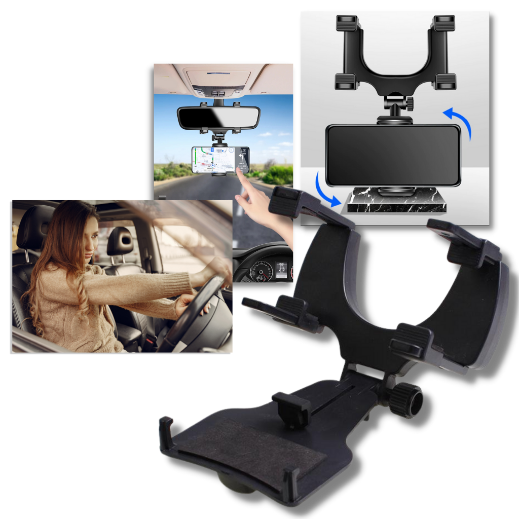 Telefonholder for ryggespeil - Ozerty