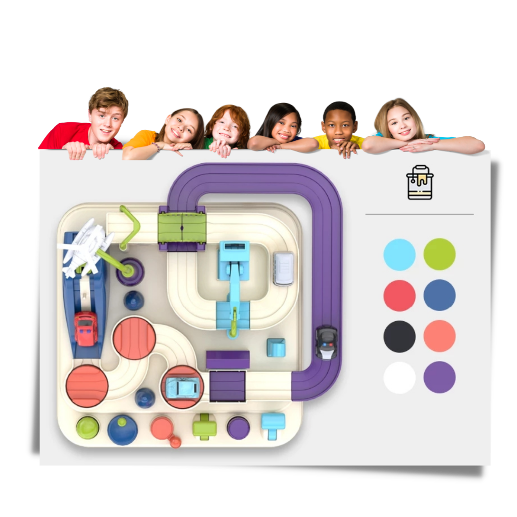 Mekanisk baneleke for barn - Ozerty