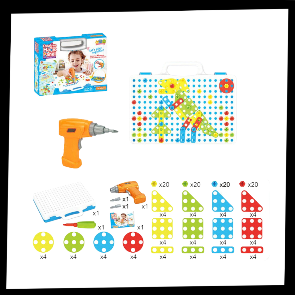 Mosaikk drillsett - Ozerty