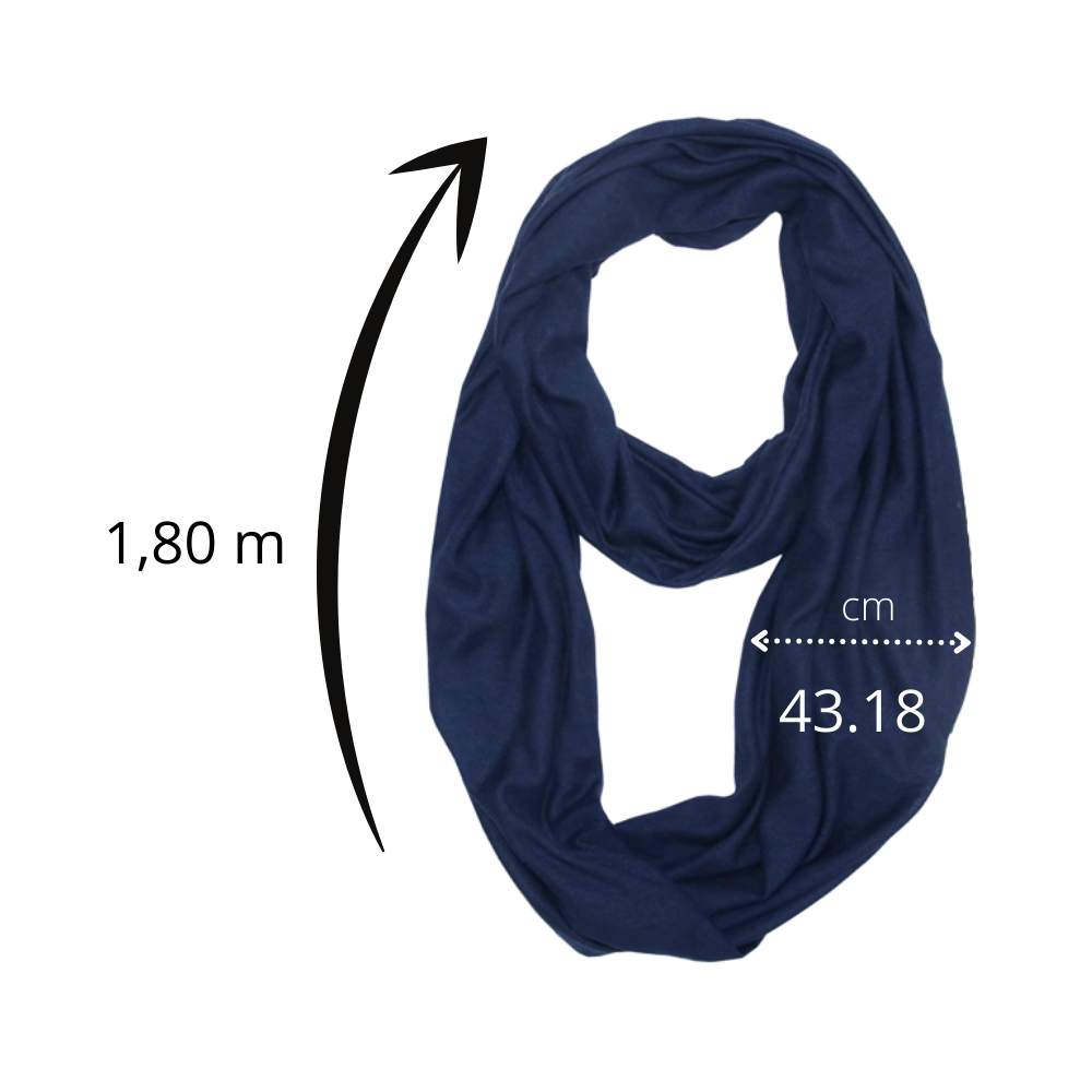 Varm hals med skjult lomme - Ozerty