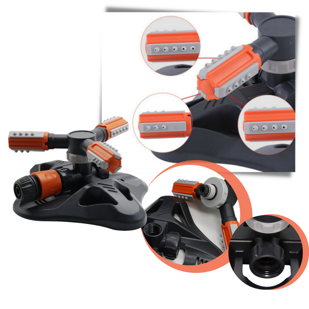 Justerbar 360° sprinklerenhet - Ozerty