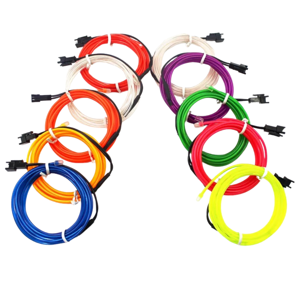 Fargerik neon LED-ledning - Ozerty